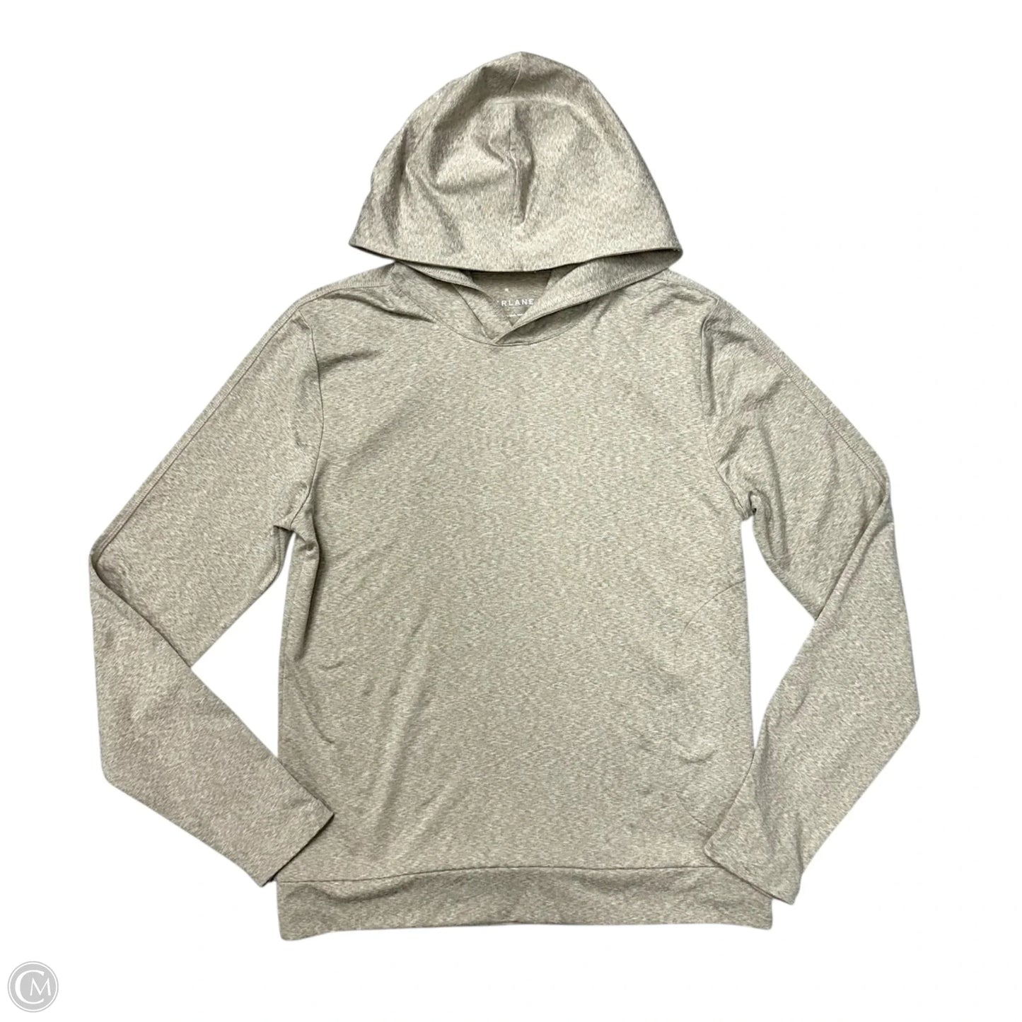 Athletic Sweatshirt Hoodie By Everlane In Tan, Size: Xs