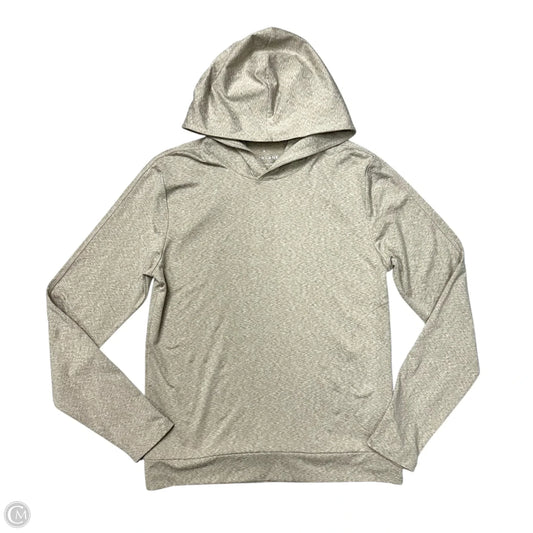Athletic Sweatshirt Hoodie By Everlane In Tan, Size: Xs