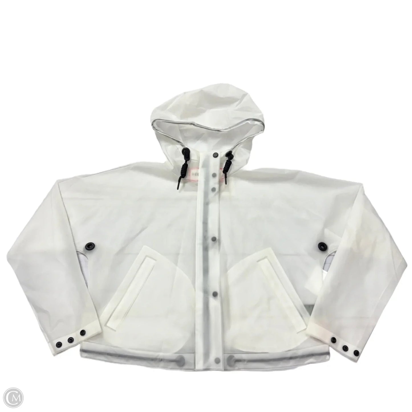 Jacket Windbreaker By Hunter In Clear, Size: Xs