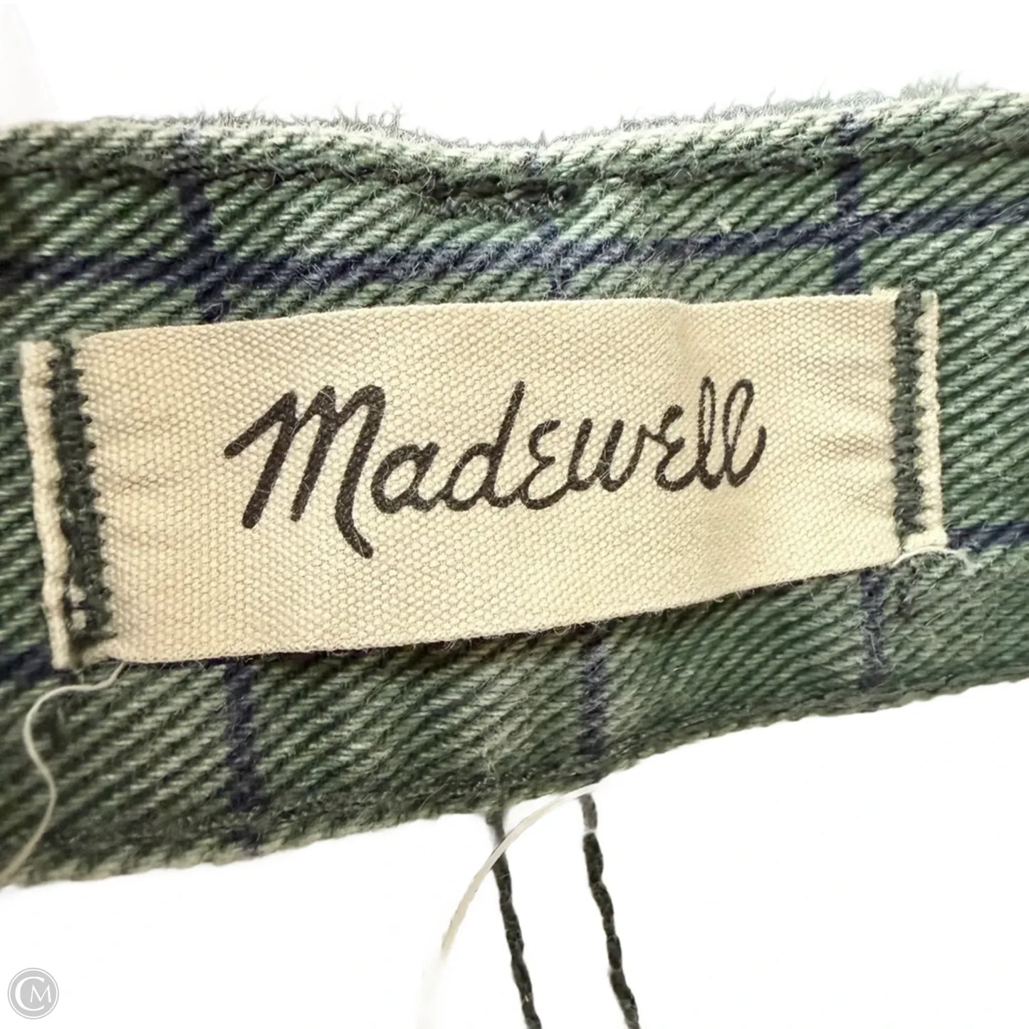 Jeans Straight By Madewell In Blue & Green, Size: 16