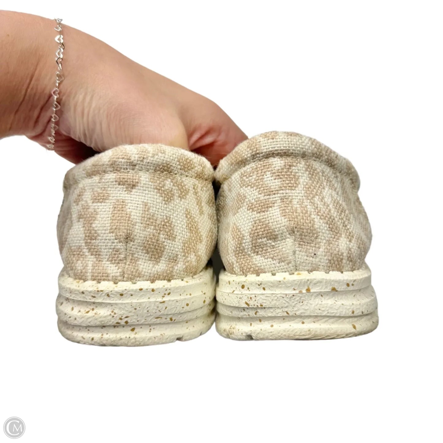 Shoes Flats By Hey Dude In Leopard Print, Size: 9