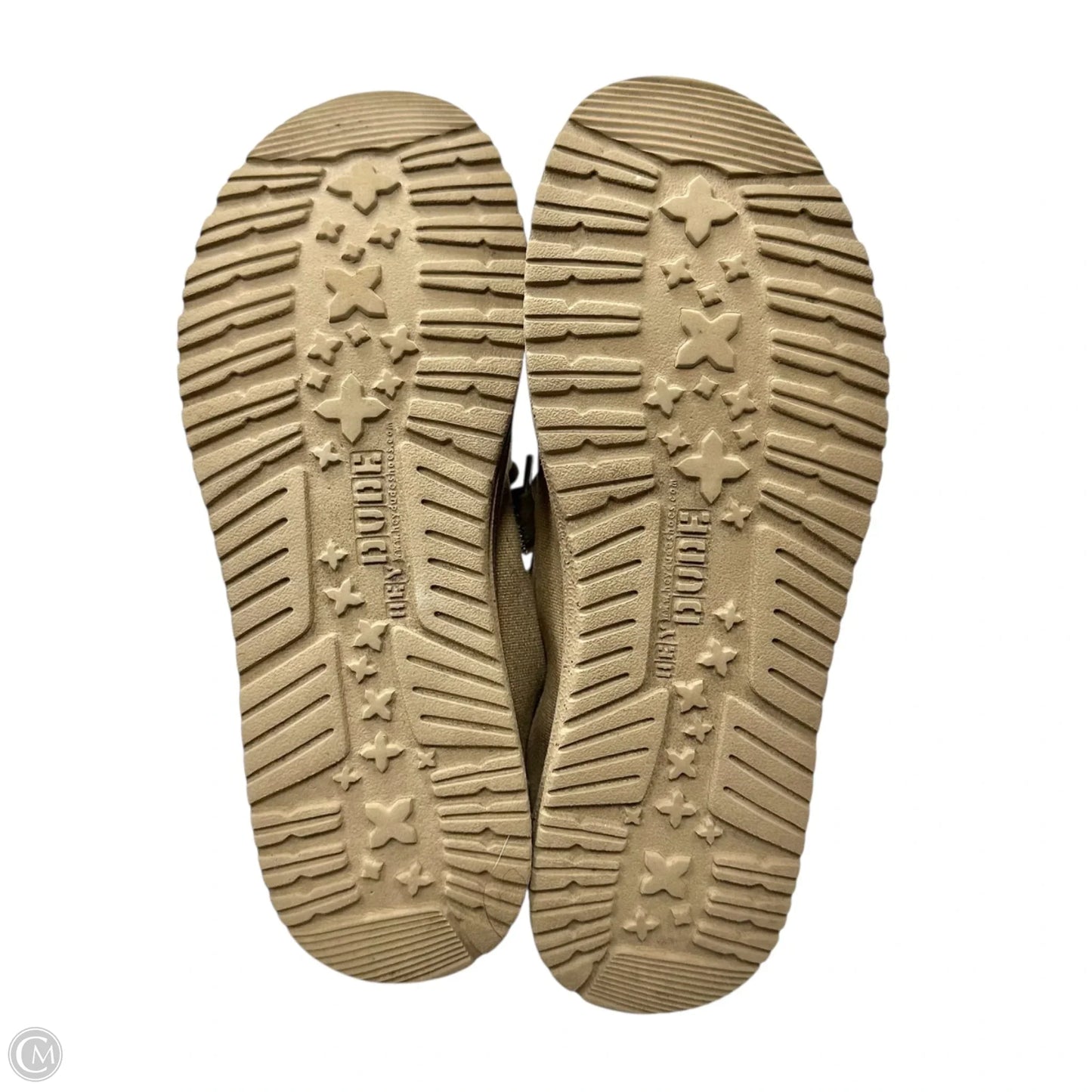 Shoes Flats By Hey Dude In Brown, Size: 9