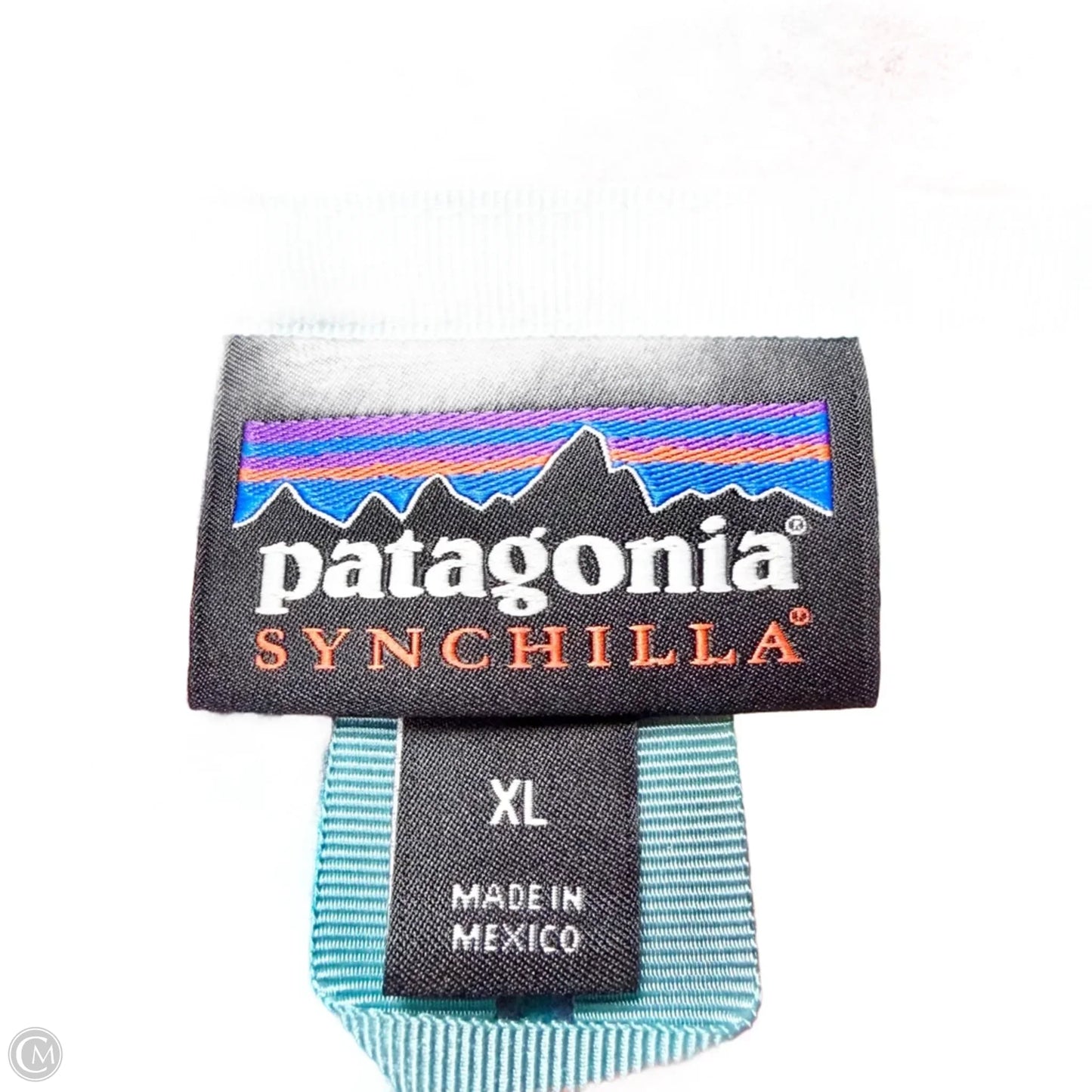 Vest Fleece By Patagonia In Blue & Brown, Size: Xl