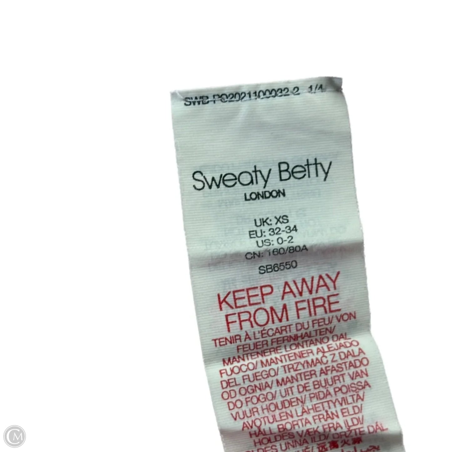 Athletic Tank Top By Sweaty Betty In Purple, Size: Xs