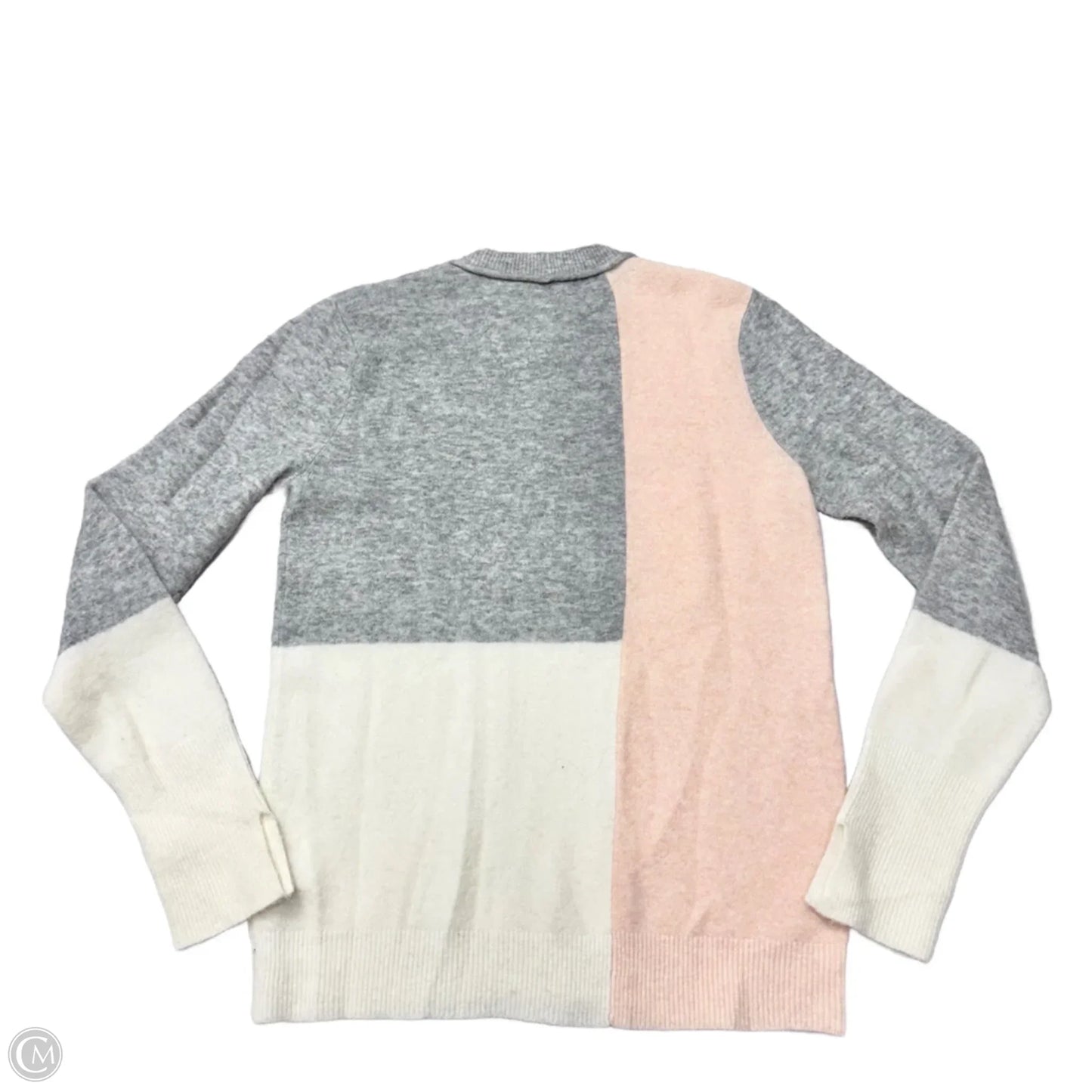 Sweater By Phillip Lim In Grey & Pink, Size: M