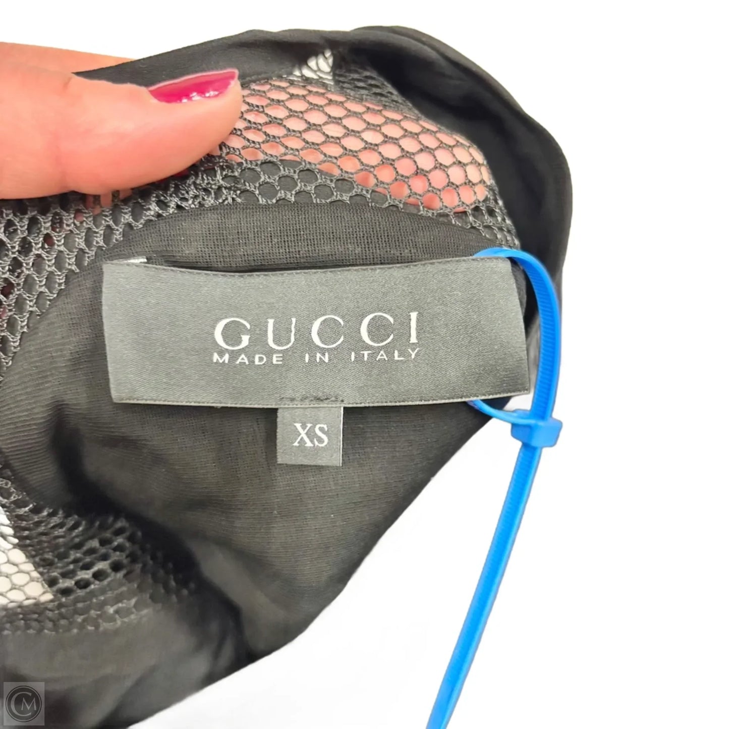 Dress Luxury Designer By Gucci In Black, Size: Xs