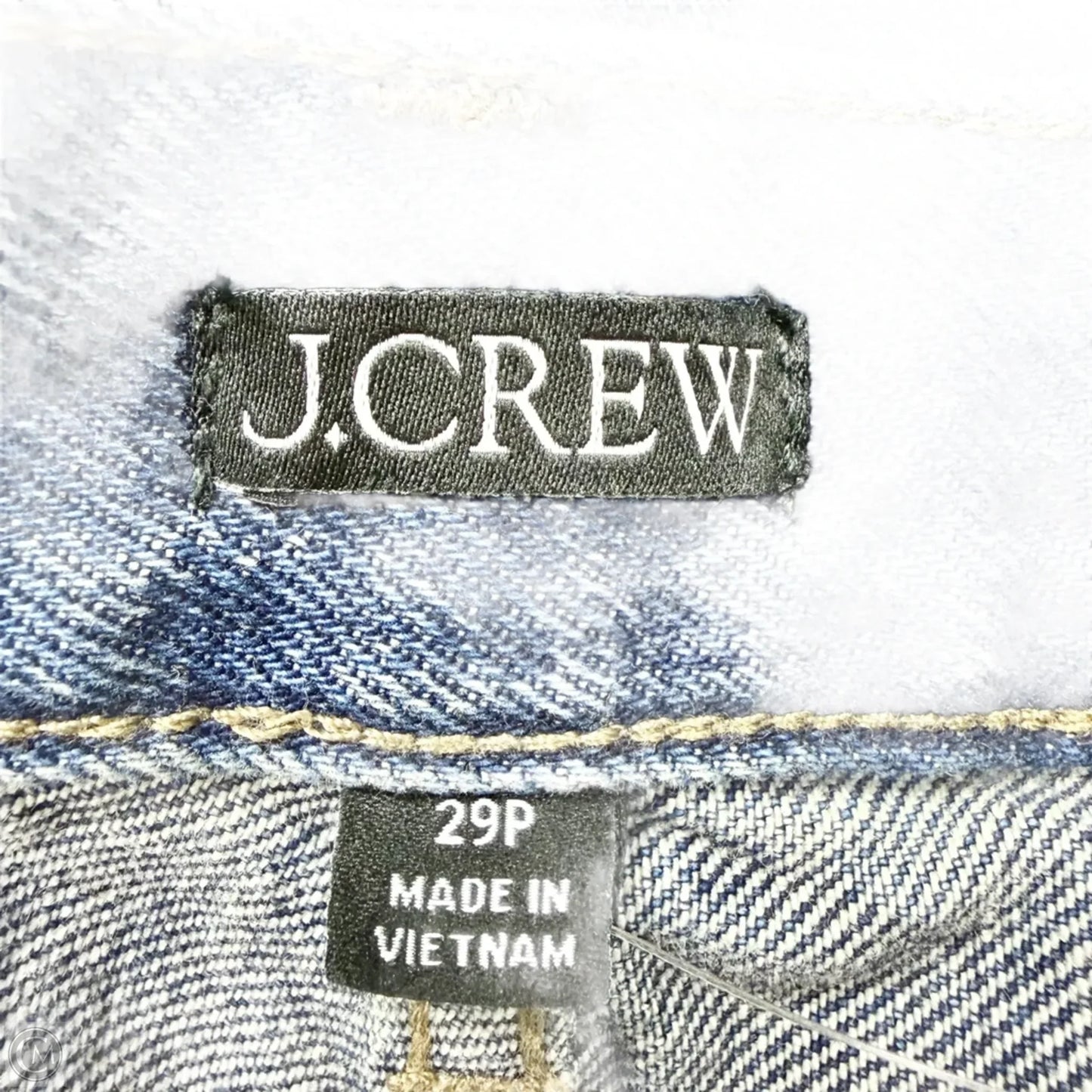 Jeans Wide Leg By J. Crew In Blue Denim, Size: 8p