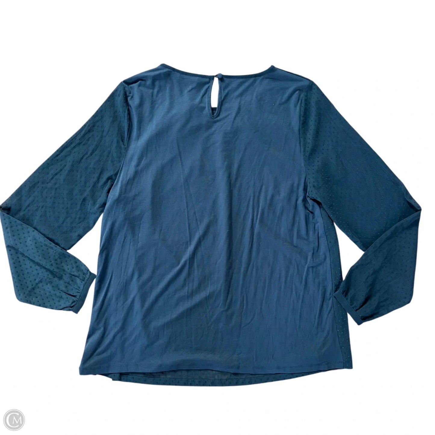 Top Long Sleeve By Boden In Blue, Size: L