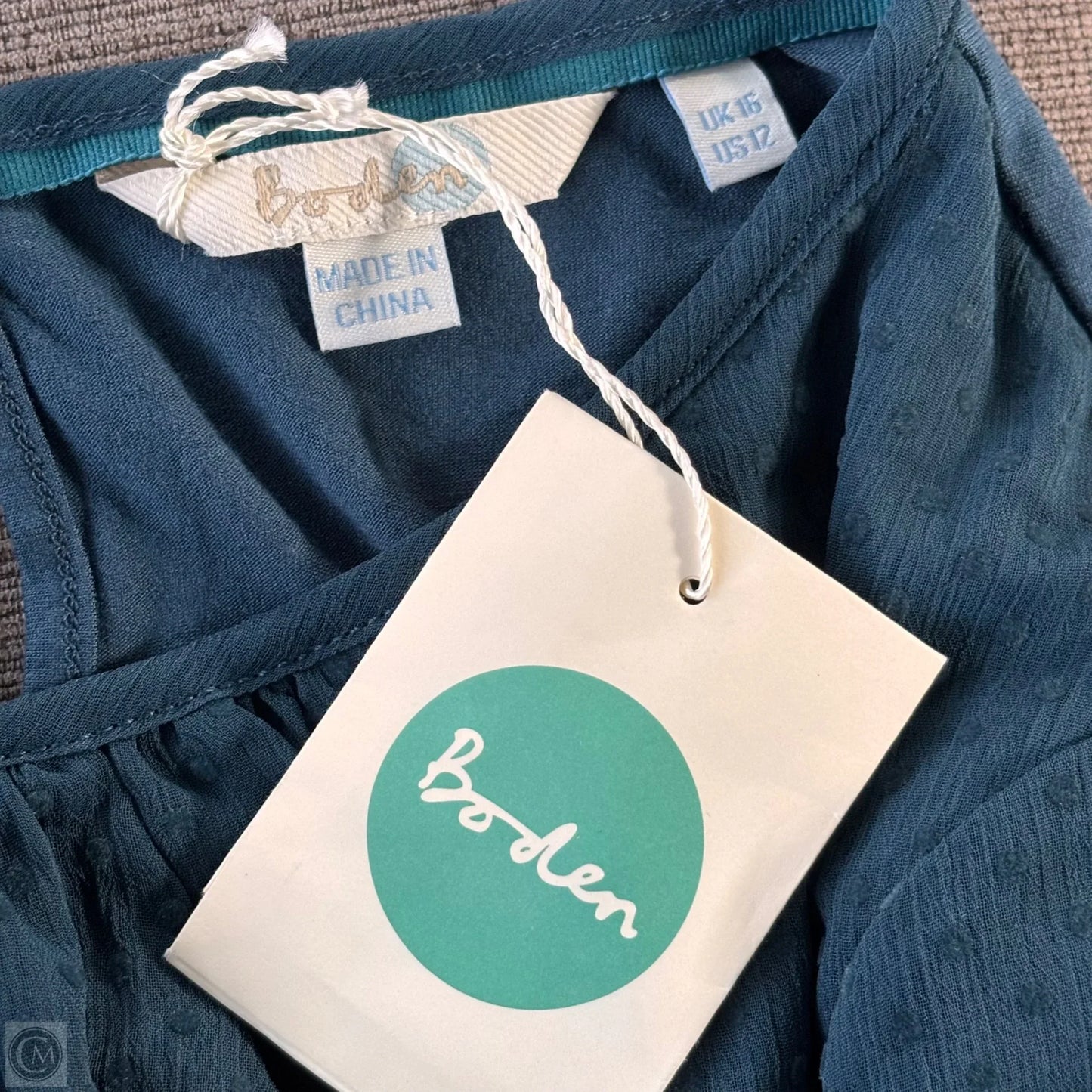 Top Long Sleeve By Boden In Blue, Size: L