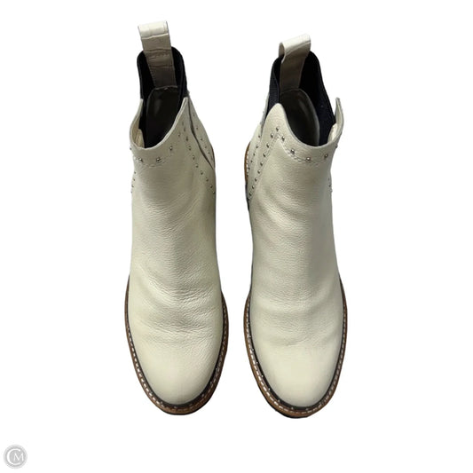 Boots Ankle Heels By Dolce Vita In Cream, Size: 8.5