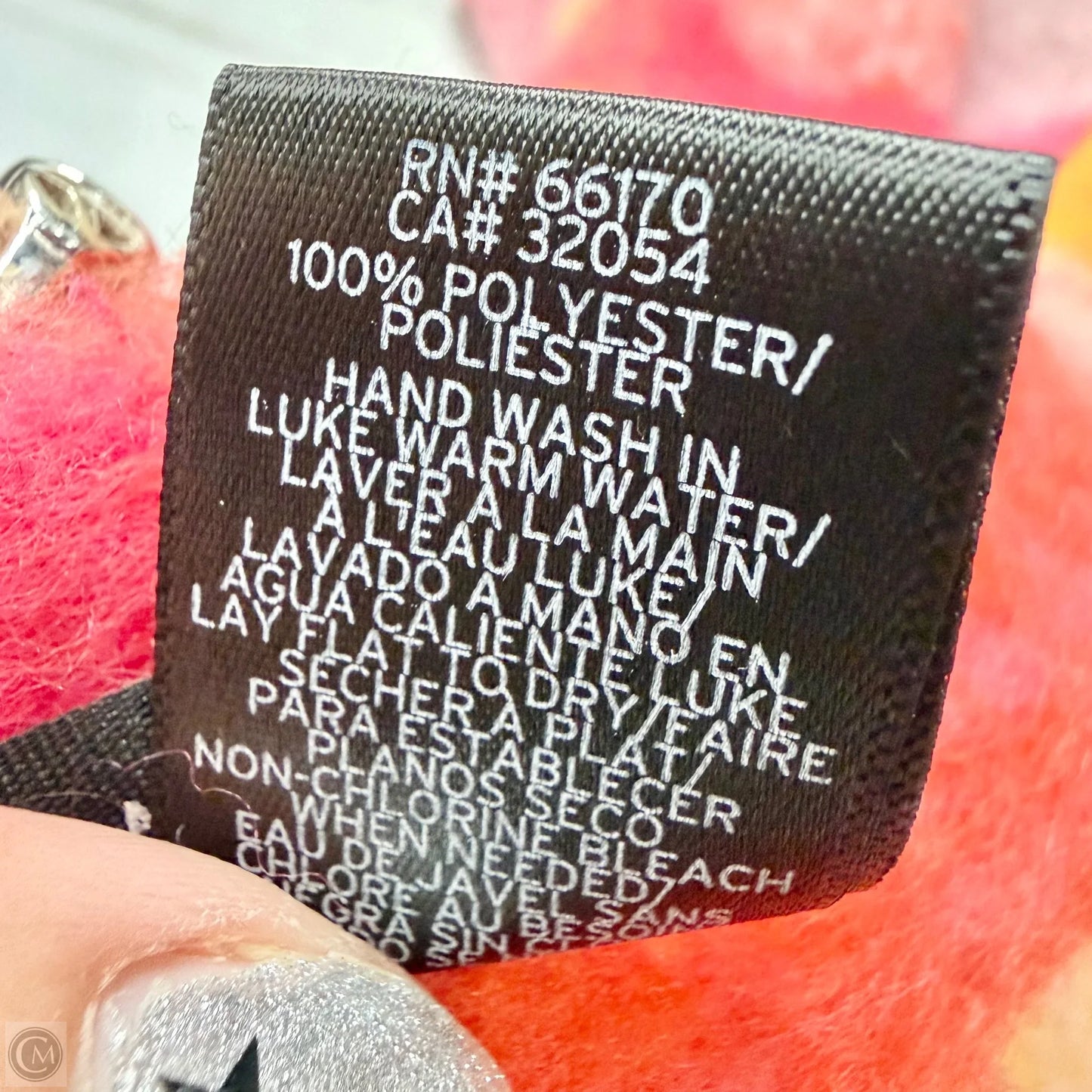 Scarf Winter By Anthropologie In Orange & Pink