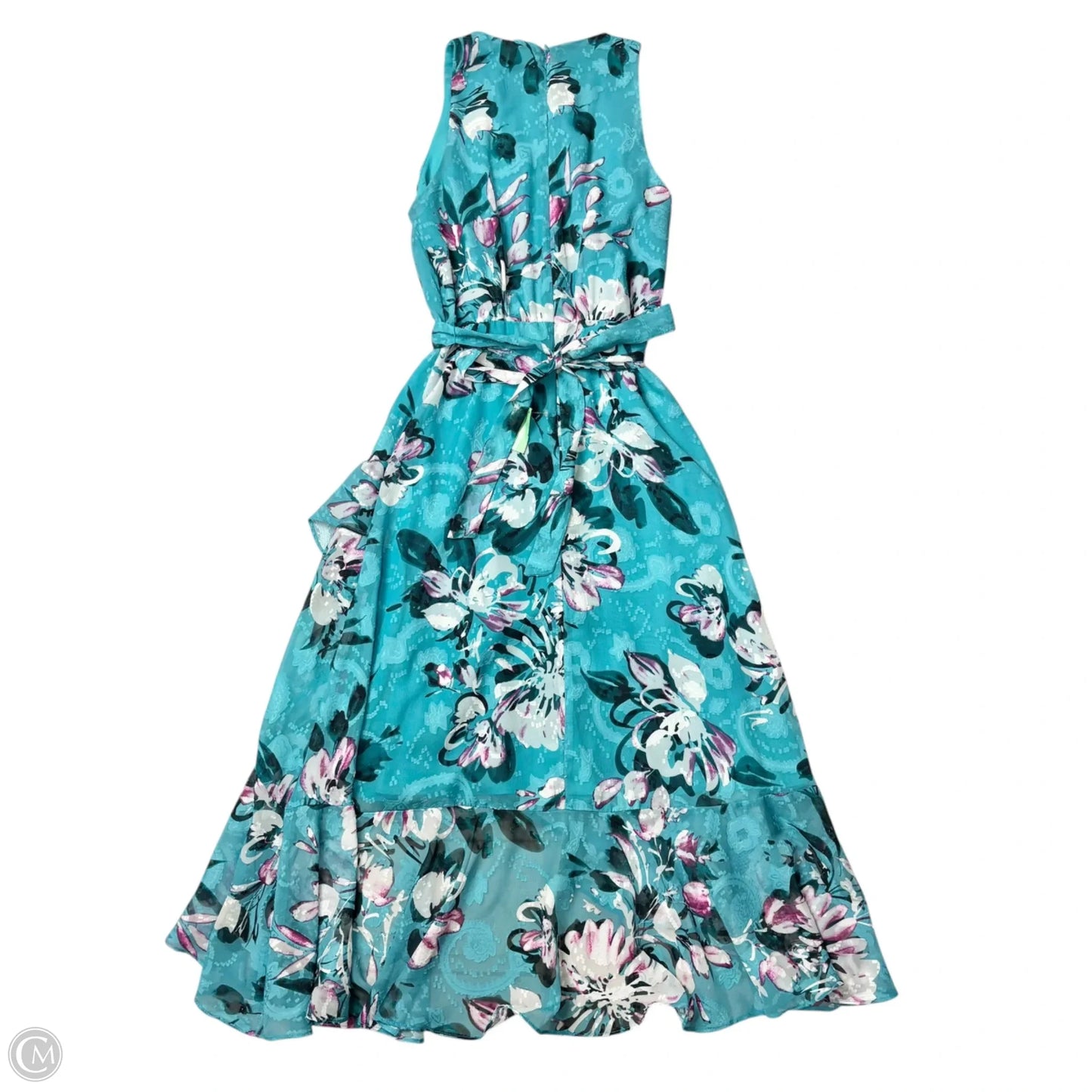 Dress Casual Midi By Taylor In Blue, Size: S