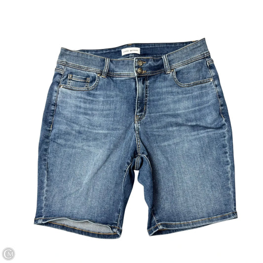Shorts By Lane Bryant In Blue Denim, Size: 16