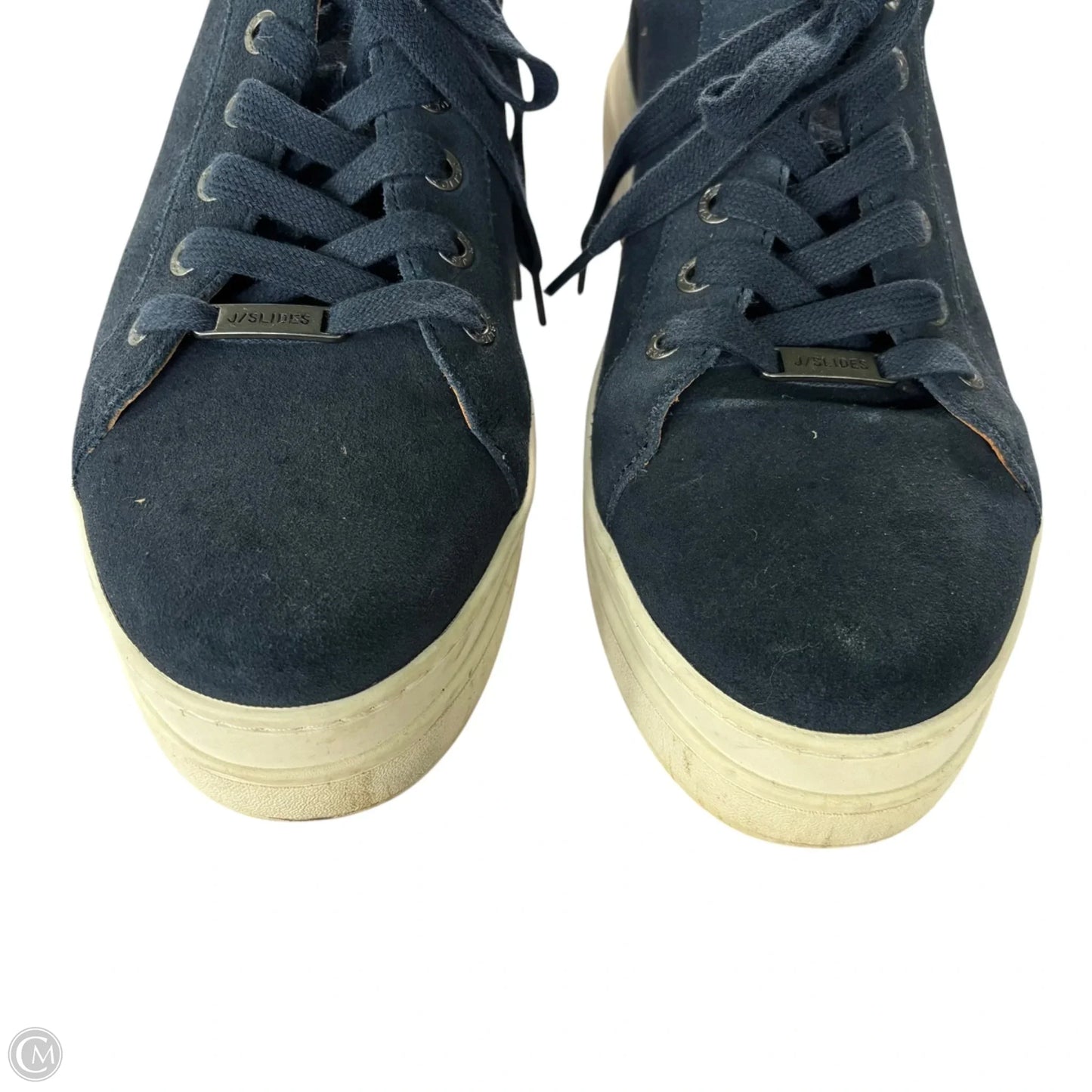Shoes Sneakers By J Slides In Blue, Size: 8.5