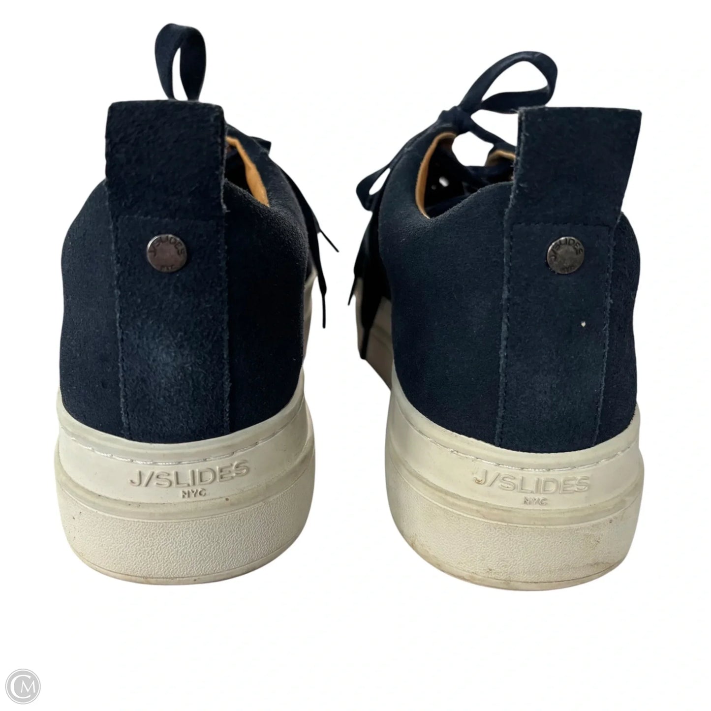 Shoes Sneakers By J Slides In Blue, Size: 8.5