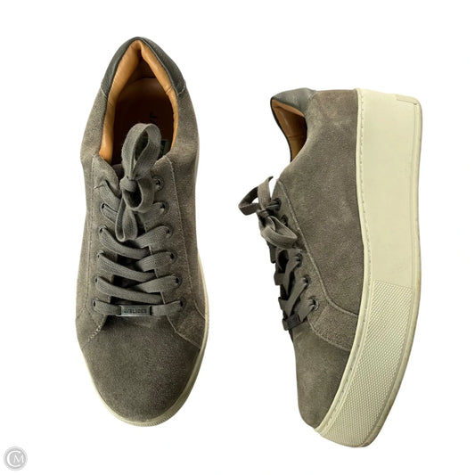 Shoes Sneakers By J Slides In Grey, Size: 8.5