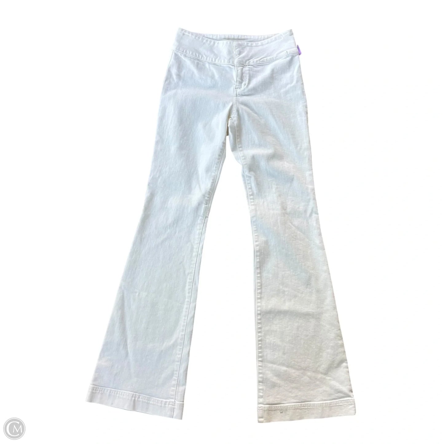Jeans Designer By Alice + Olivia In White, Size: 4