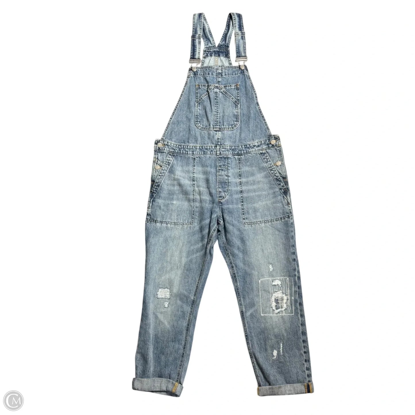 Overalls By Gap In Blue Denim, Size: M