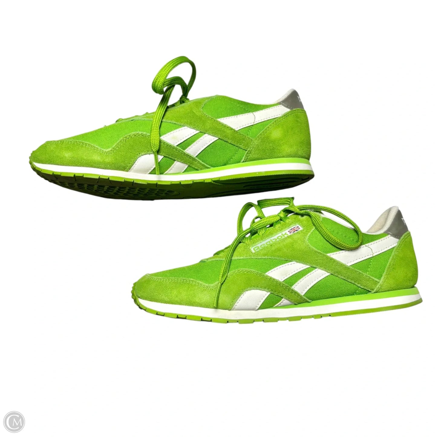 Shoes Sneakers By Reebok In Green, Size: 8