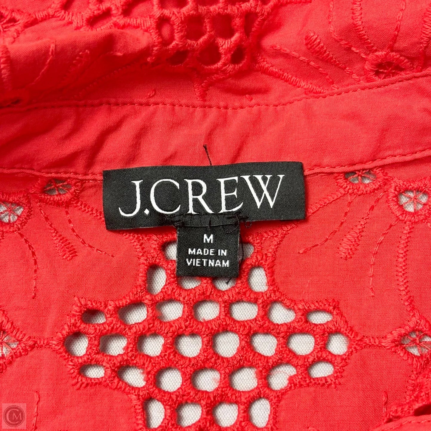 Top Long Sleeve By J. Crew In Orange, Size: M