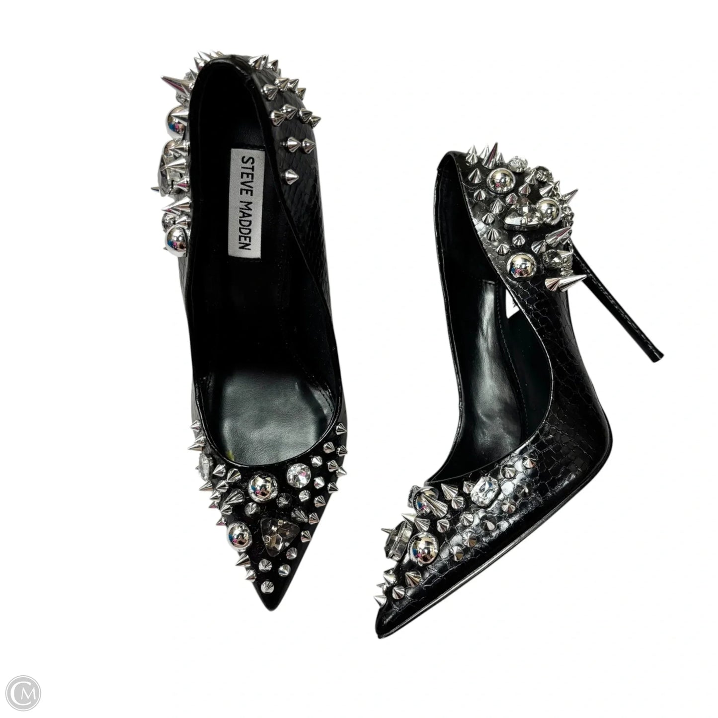 Shoes Heels Stiletto By Steve Madden In Black, Size: 9