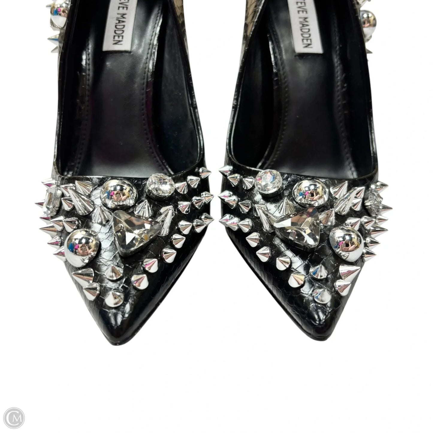 Shoes Heels Stiletto By Steve Madden In Black, Size: 9