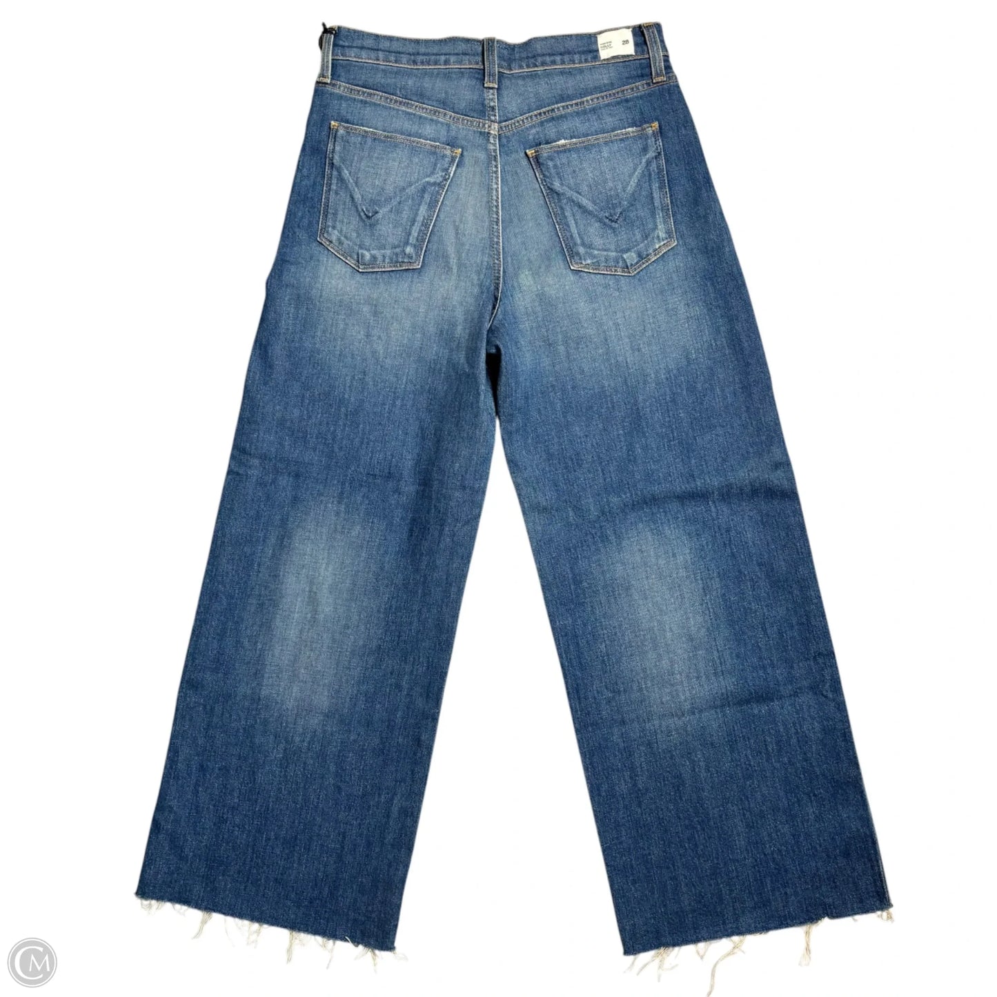 Jeans Flared By Hudson In Blue Denim, Size: 6
