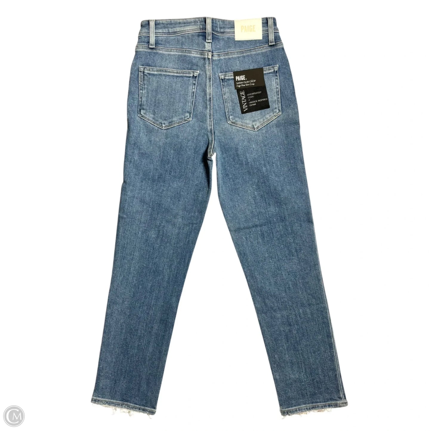 Jeans Skinny By Paige In Blue Denim, Size: 4