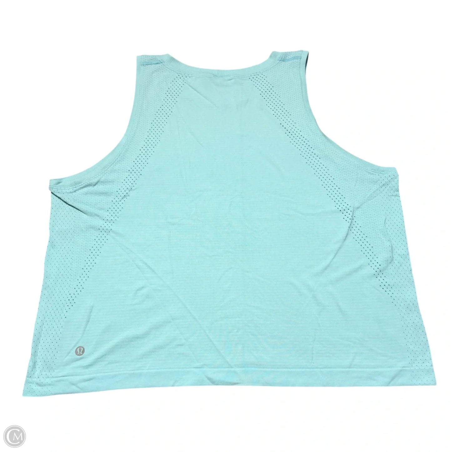Athletic Tank Top By Lululemon In Blue, Size: L