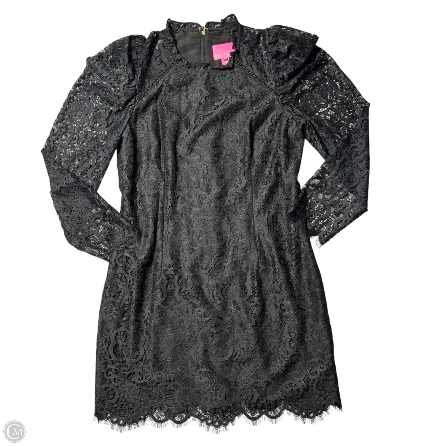 Dress Designer By Lilly Pulitzer In Black, Size: L