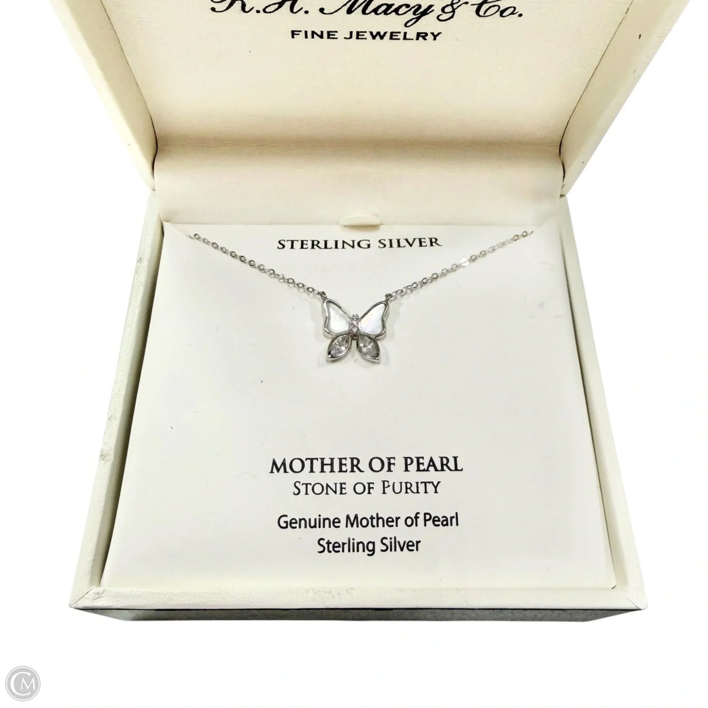 Necklace Sterling Silver By R. H. Macy & Co