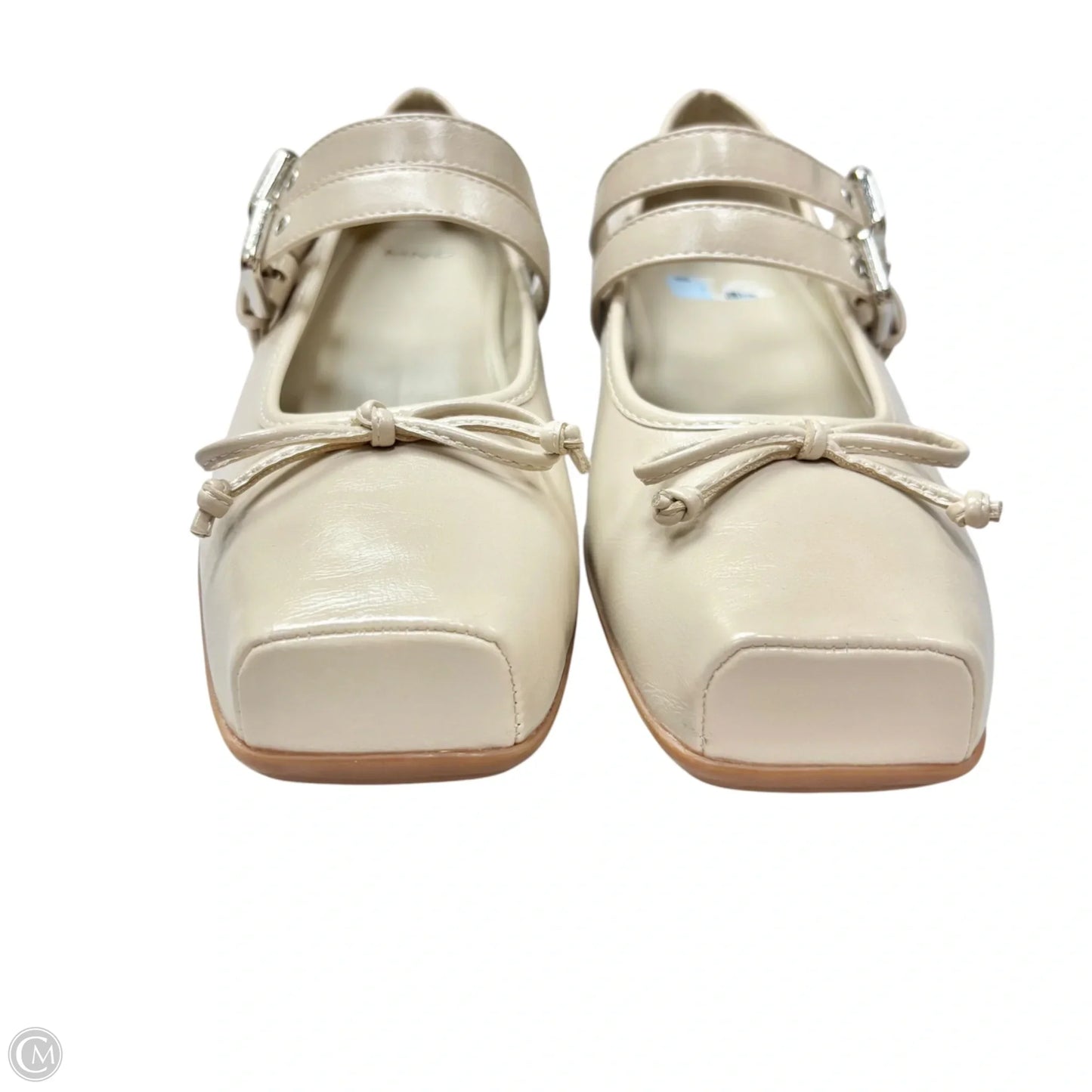 Sandals Flats By Mng In Tan, Size: 7.5