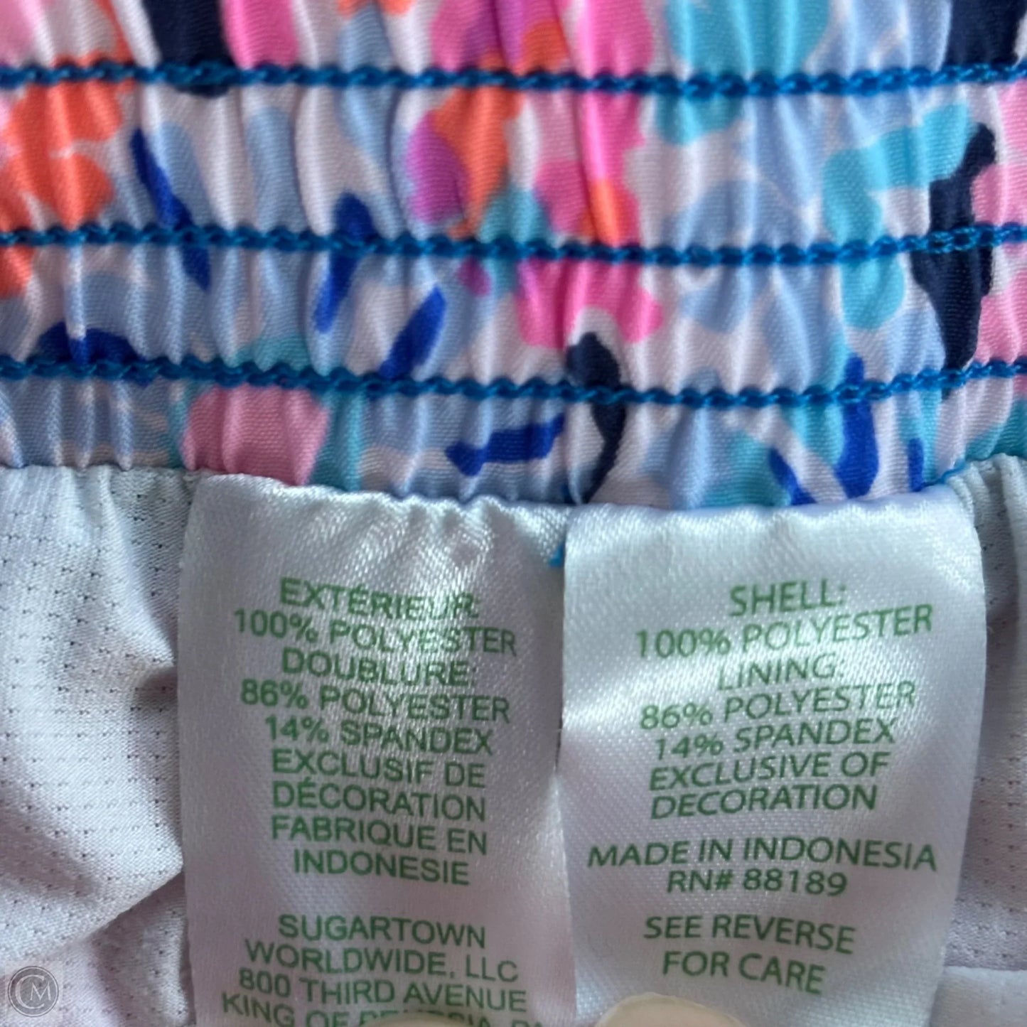 Shorts Designer By Lilly Pulitzer In Blue, Size: Xl