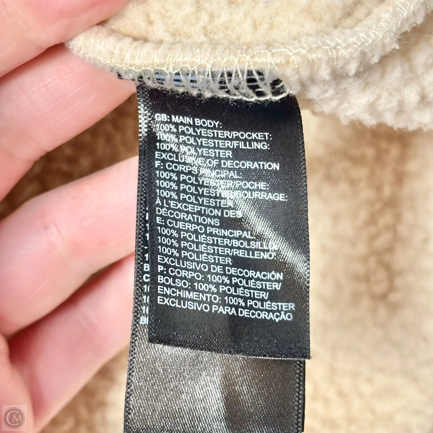 Jacket Faux Fur & Sherpa By The North Face In Tan, Size: S