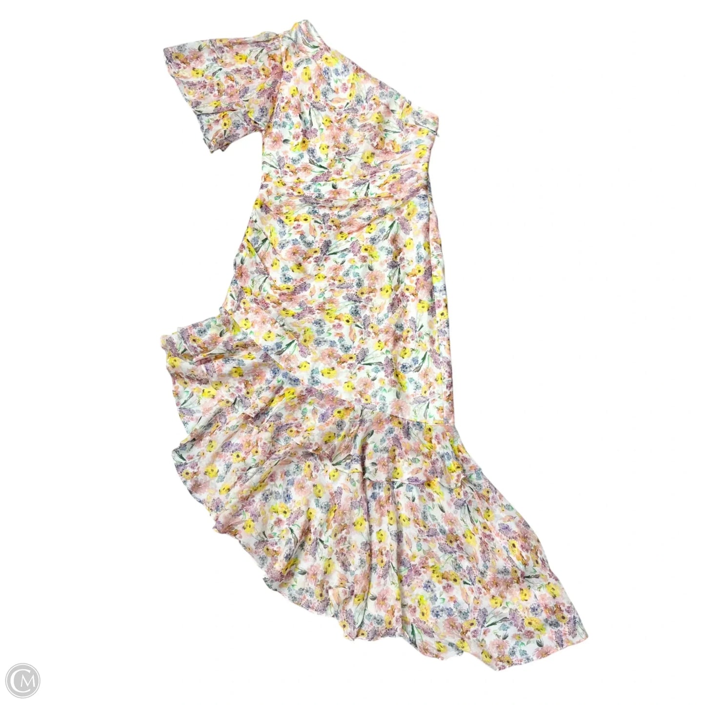 Dress Casual Midi By Amur In Floral Print, Size: S