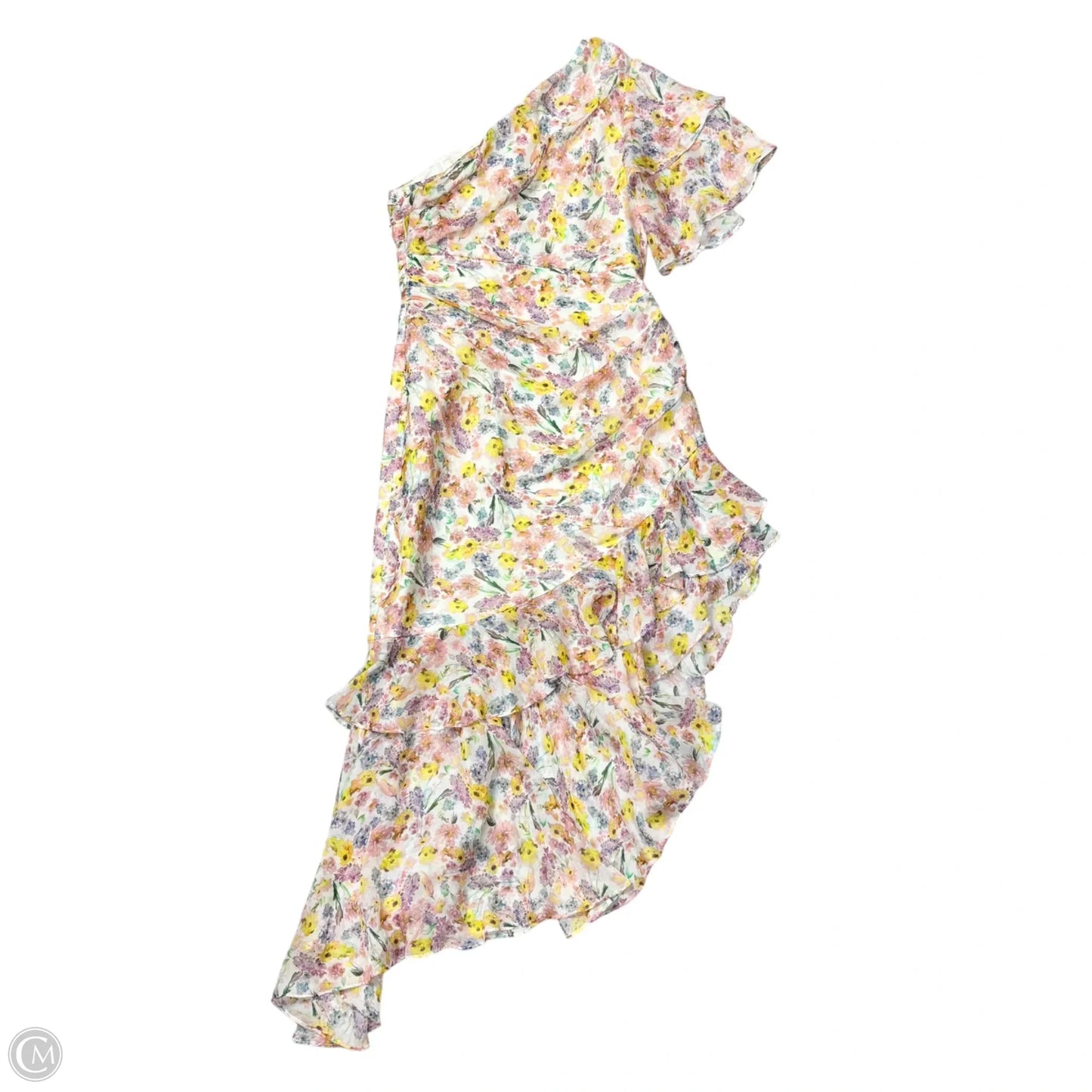 Dress Casual Midi By Amur In Floral Print, Size: S