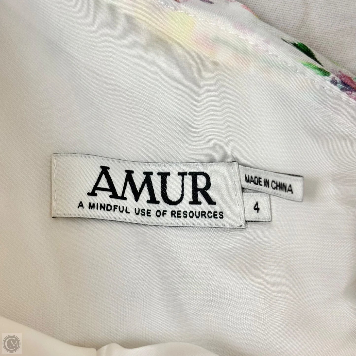 Dress Casual Midi By Amur In Floral Print, Size: S