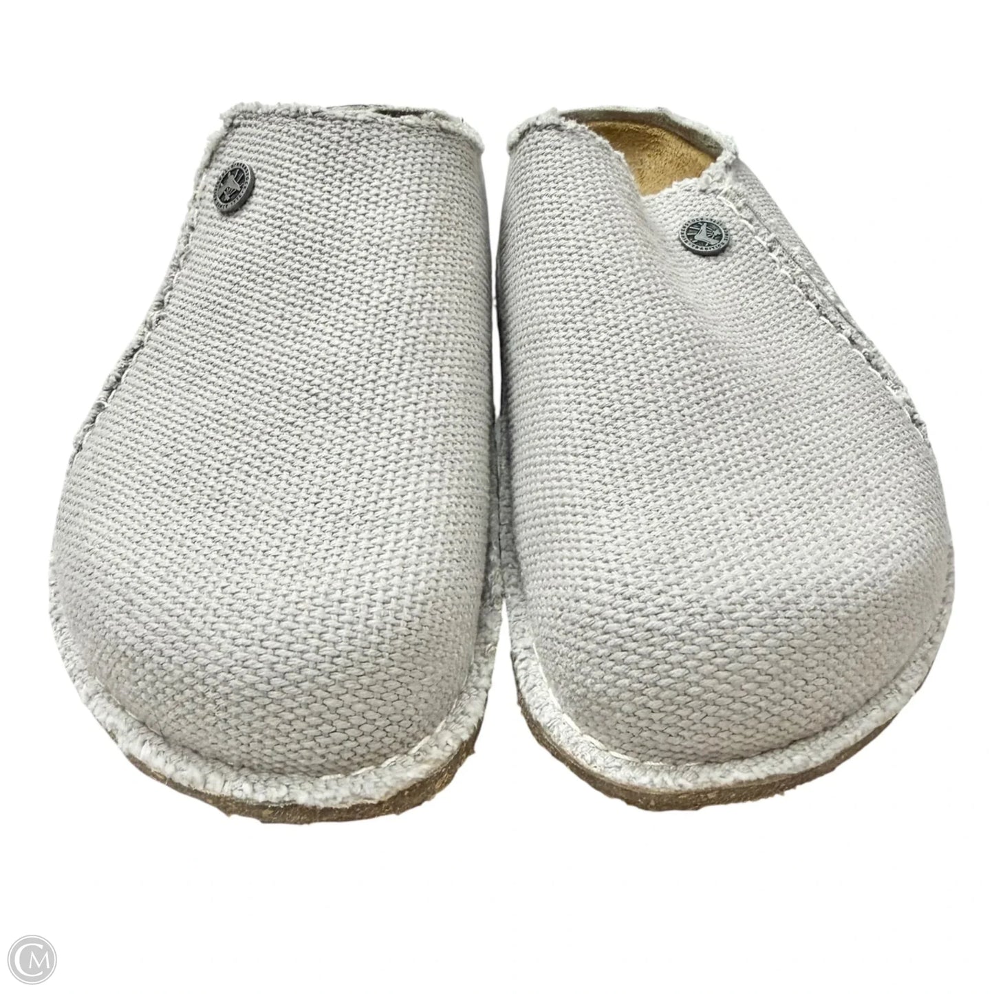 Shoes Flats By Birkenstock In Grey, Size: 7