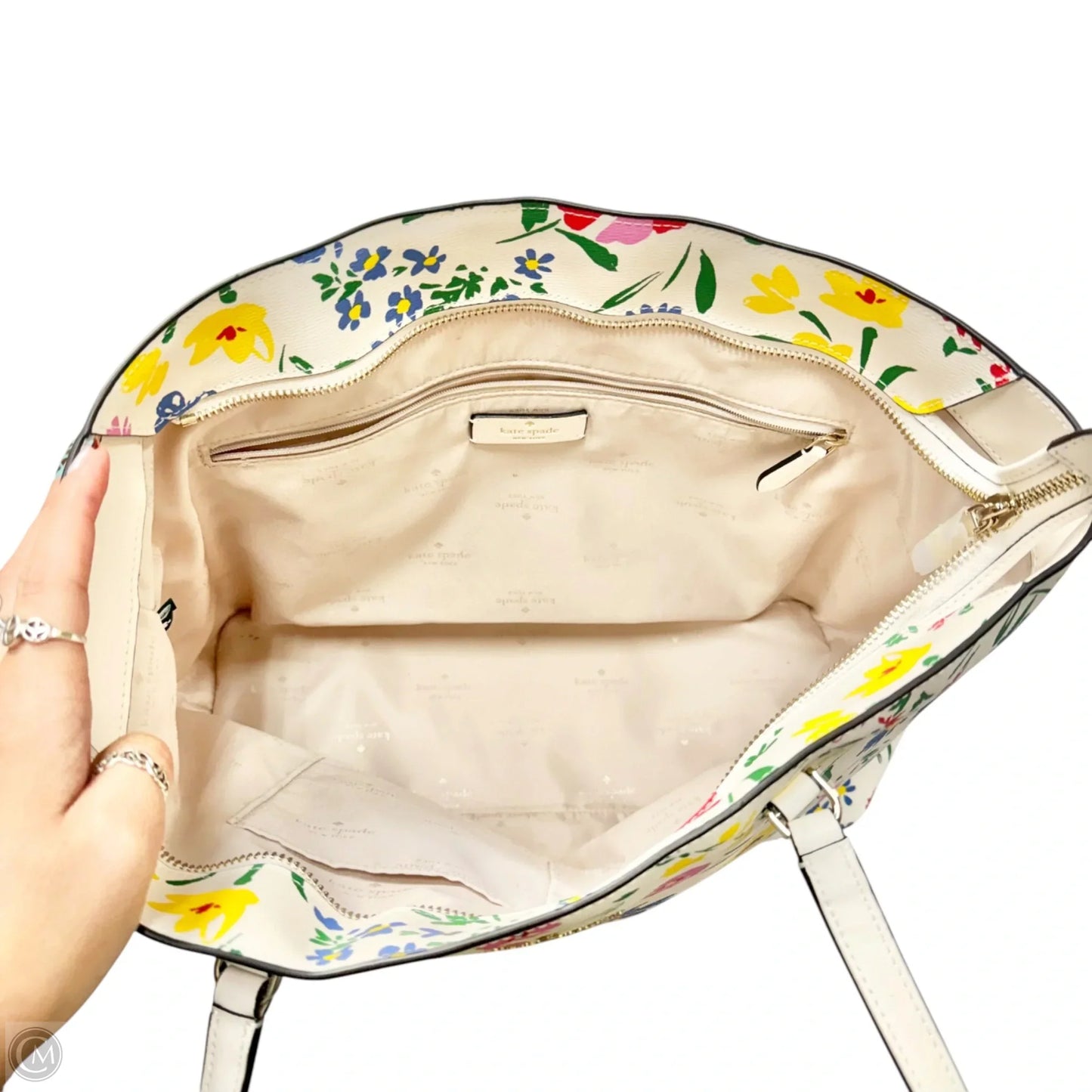 Tote Designer By Kate Spade, Size: Medium