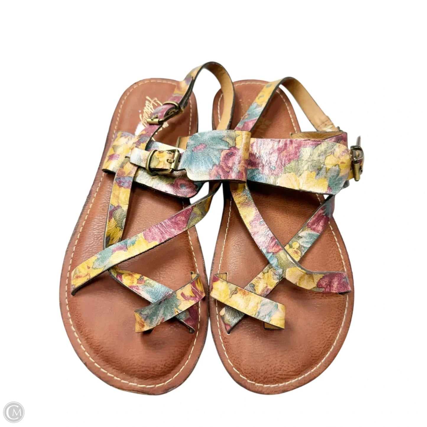 Sandals Designer By Patricia Nash In Brown, Size: 8.5