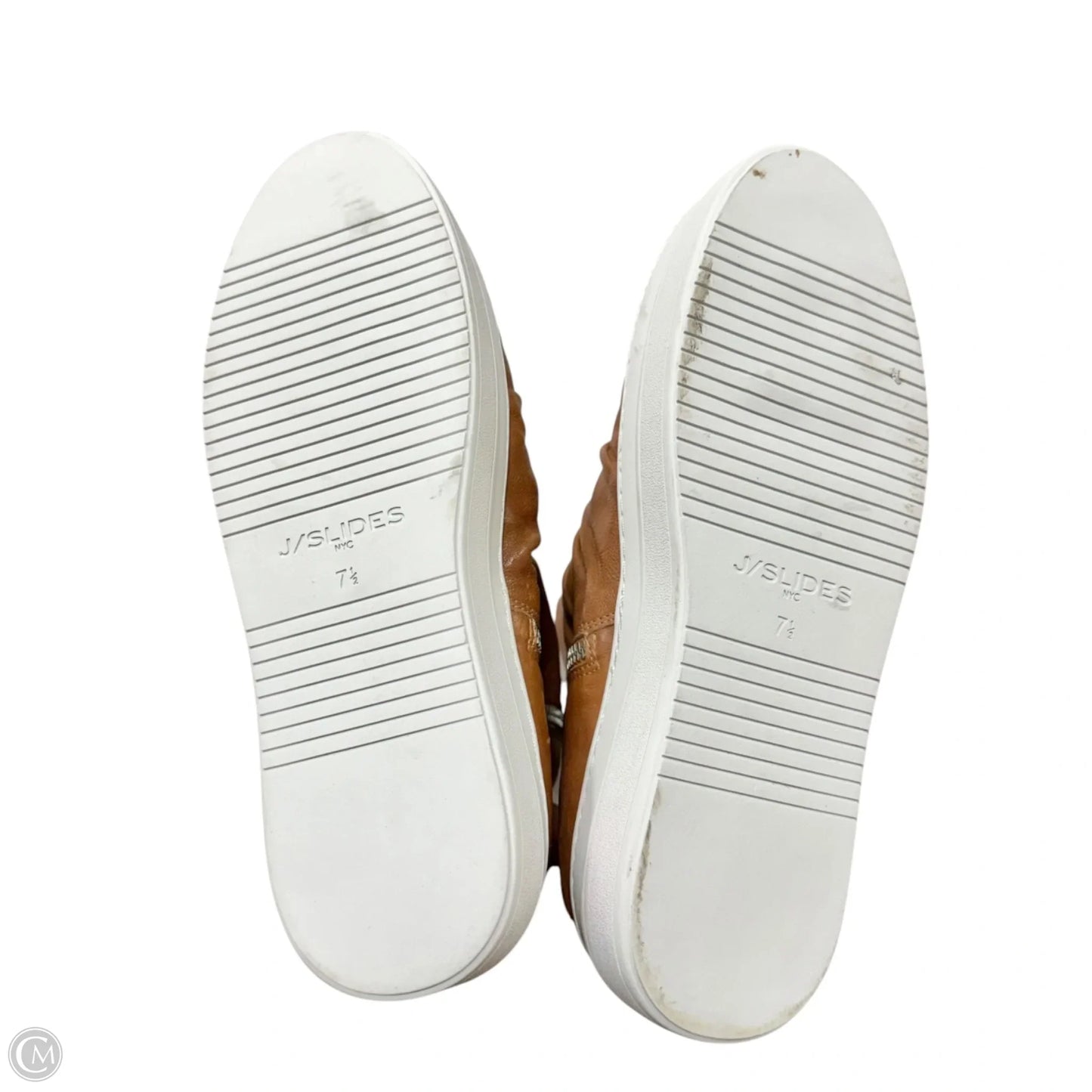 Shoes Sneakers By J Slides In Brown, Size: 7.5