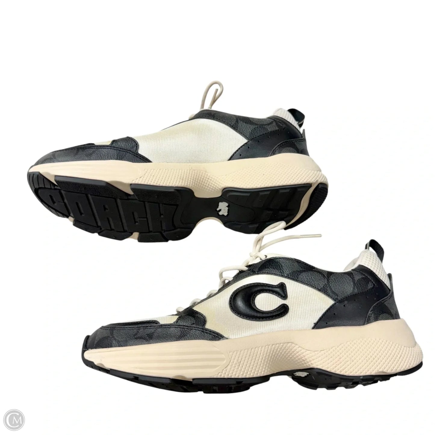 Shoes Designer By Coach In Black & Cream, Size: 11