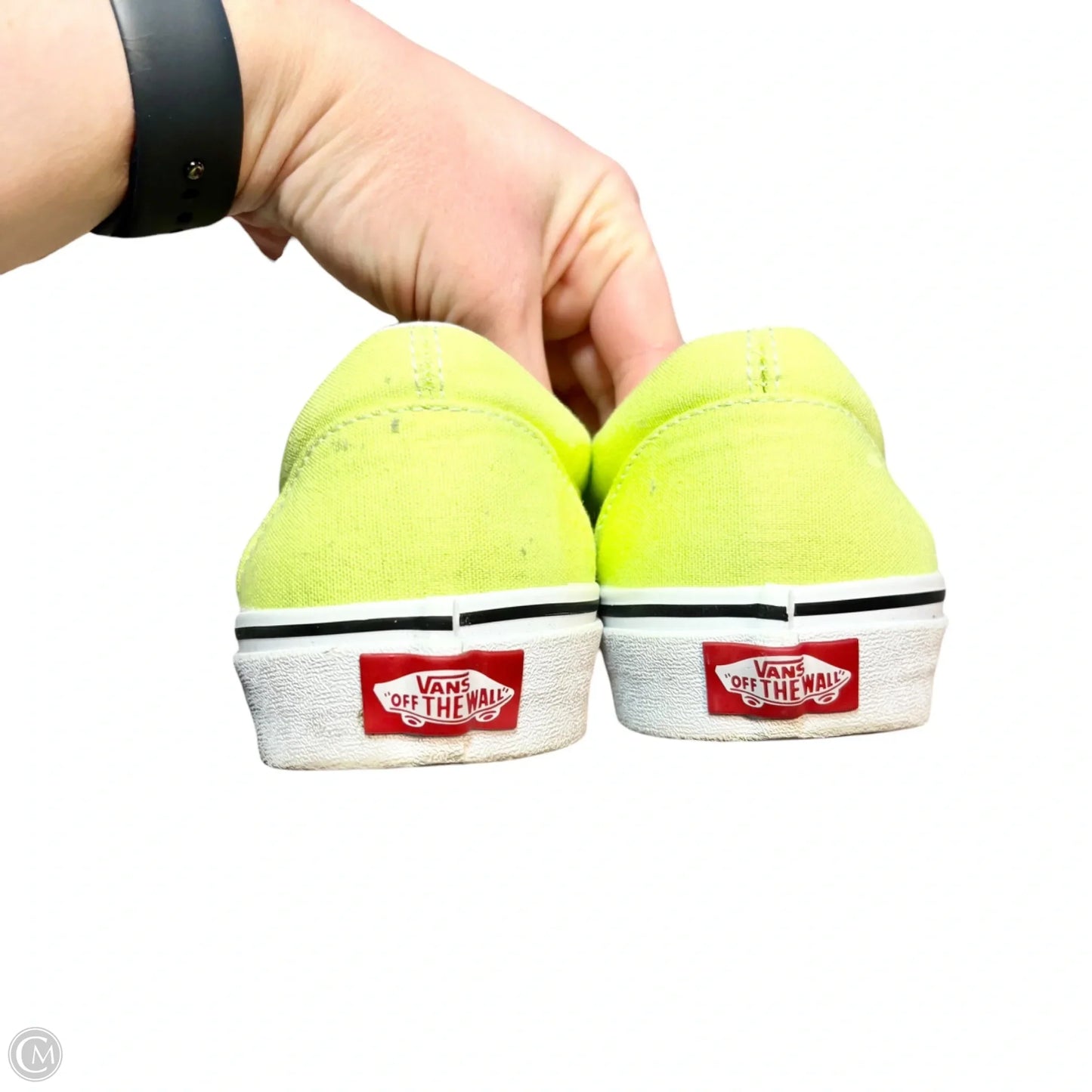 Shoes Sneakers By Vans In Green, Size: 9.5