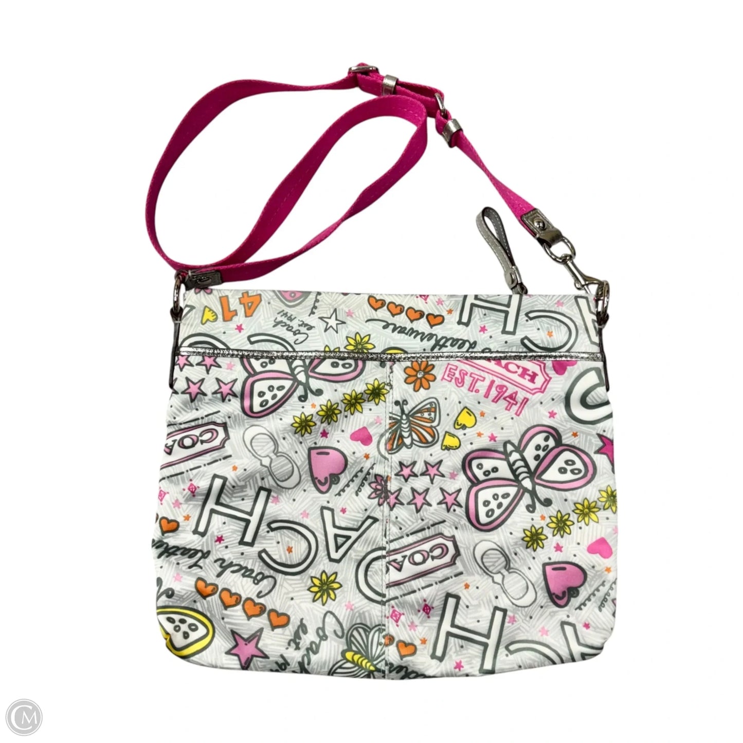Crossbody Designer By Coach, Size: Medium