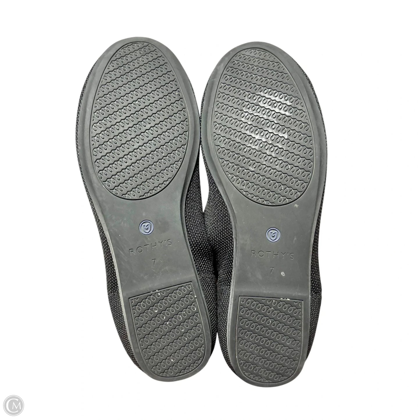 Shoes Flats By Rothys In Black, Size: 7
