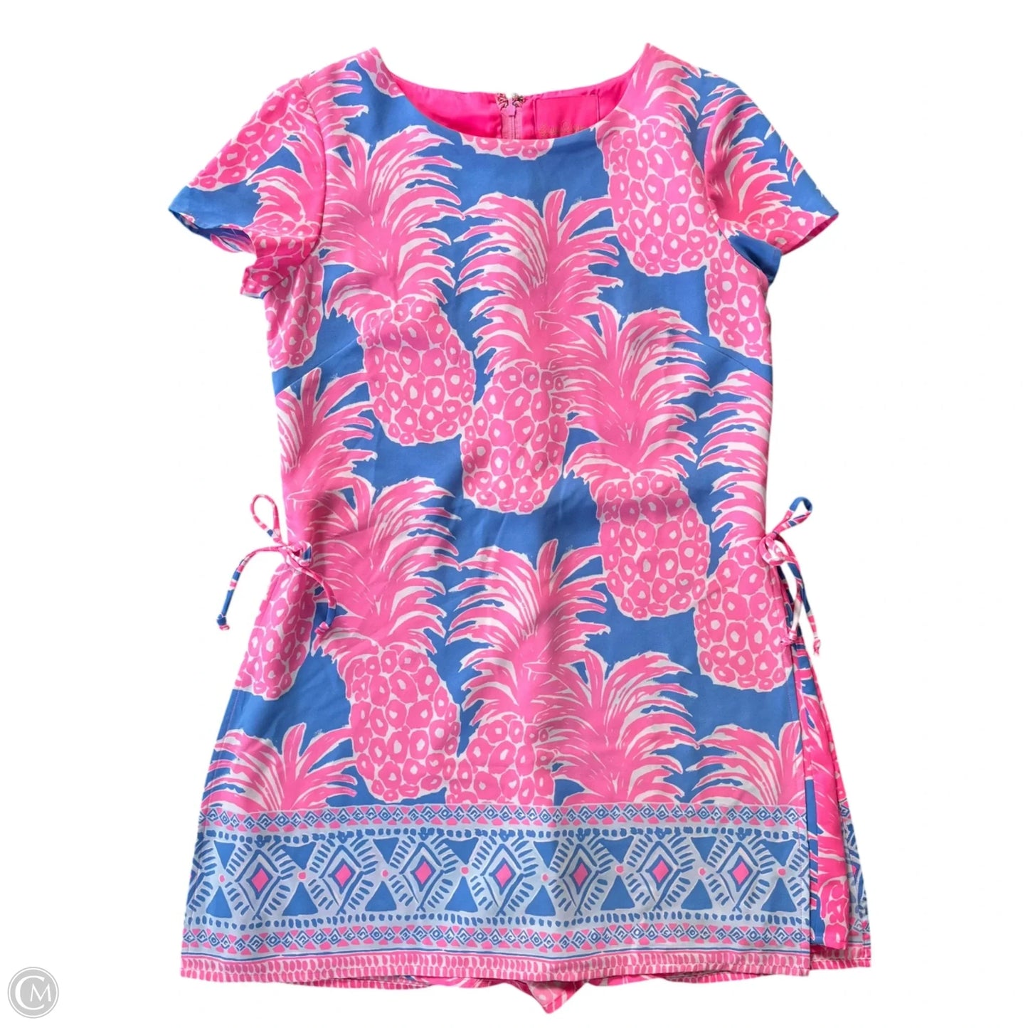 Dress Designer By Lilly Pulitzer In Blue & Pink, Size: S