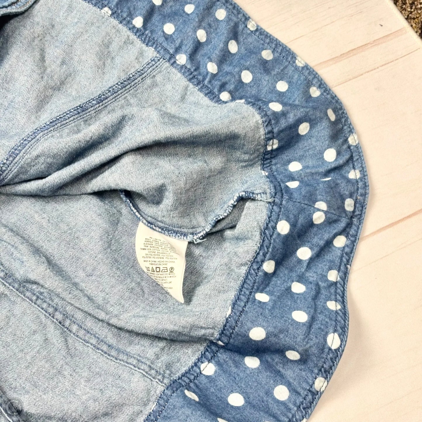 Dress Casual Short By Pilcro In Blue Denim, Size: S