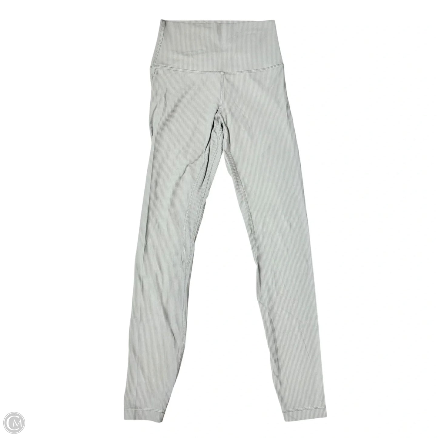 Athletic Leggings By Lululemon In Grey, Size: S