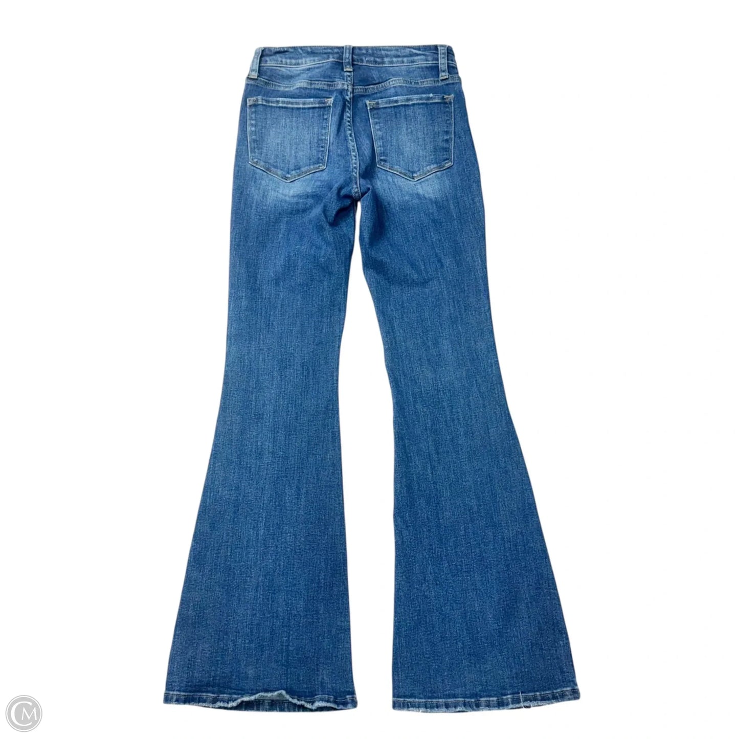 Jeans Boot Cut By Vervet In Blue Denim, Size: 4