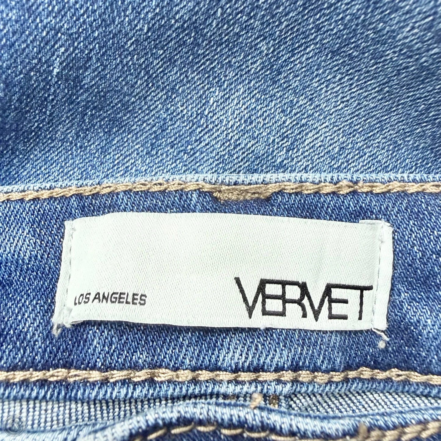 Jeans Boot Cut By Vervet In Blue Denim, Size: 4